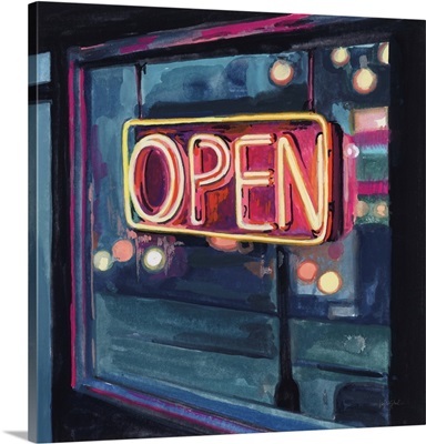 Neon Open Sign
