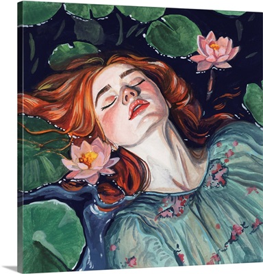 Ophelia And Water Lilies image thumbnail