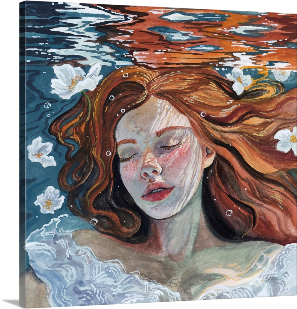 Ophelia Underwater