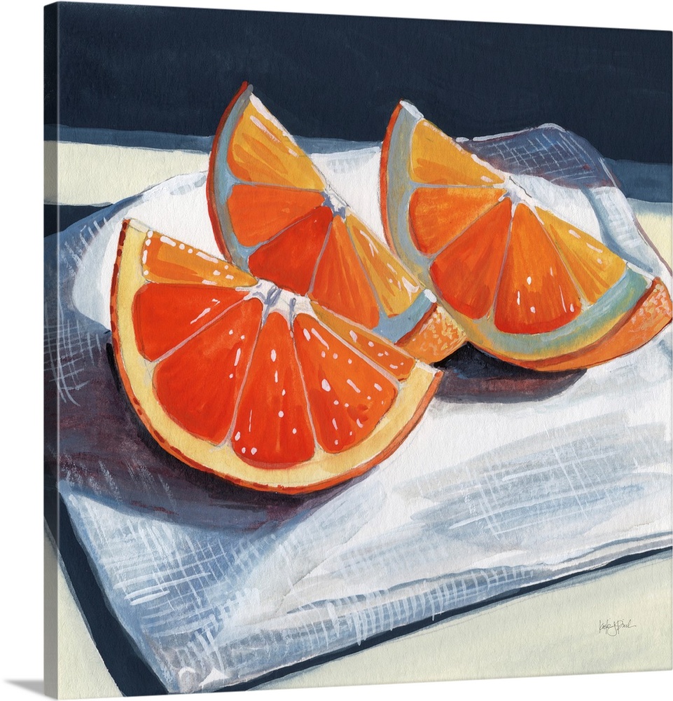 Oranges Catching The Light