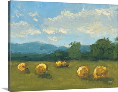 Pastoral Hay Bales