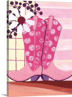 Pink Cowgirl Boots