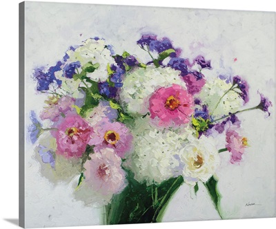 Pink Zinnias