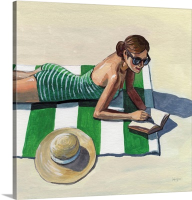 Reading At The Beach