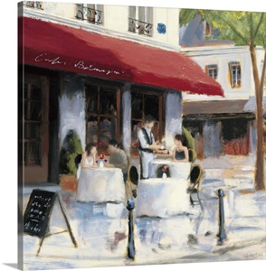Relaxing at the Cafe I Wall Art, Canvas Prints, Framed Prints, Wall ...