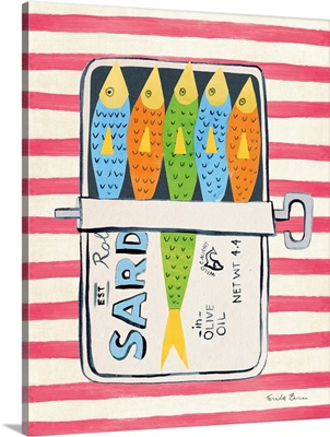 Sardine Tin I Red
