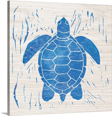 Sea Creature Turtle Blue