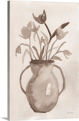 Sepia Vase