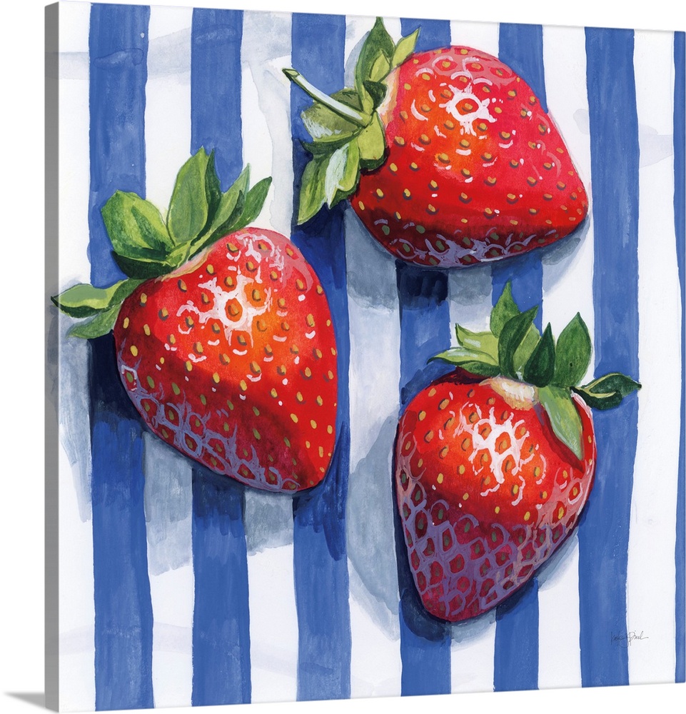 Stripe Cloth Berries