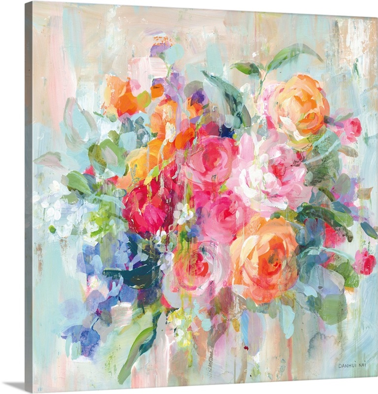 Sun Drenched Bouquet | Great Big Canvas