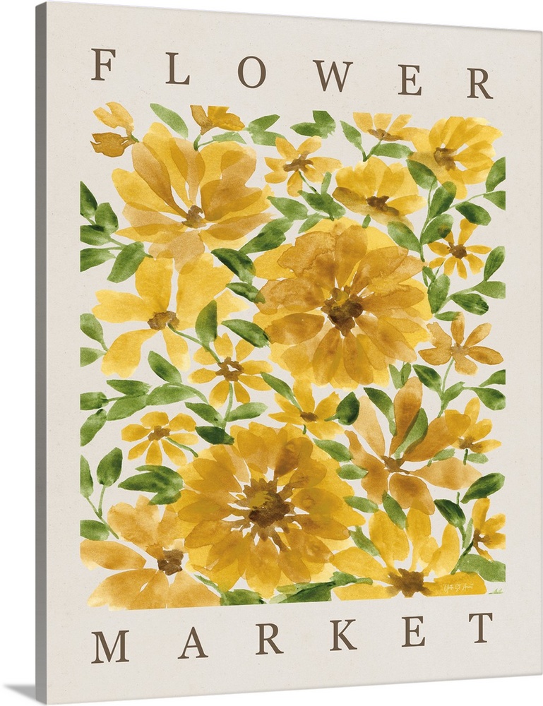 Sunflower Blooms Poster