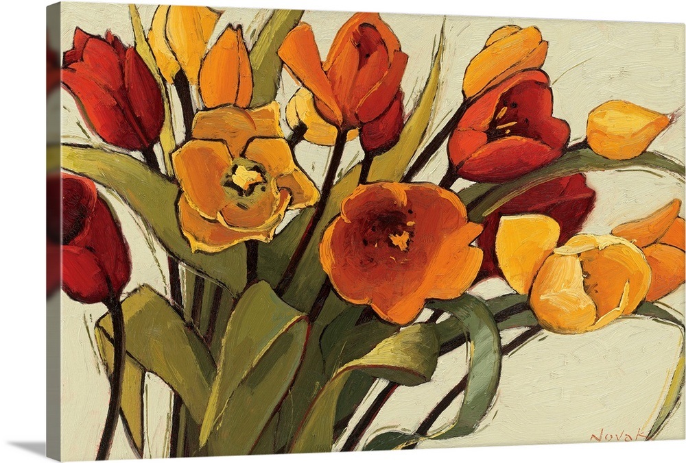 Tulip Time Wall Art, Canvas Prints, Framed Prints, Wall Peels Great