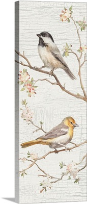 Vintage Birds Panel II