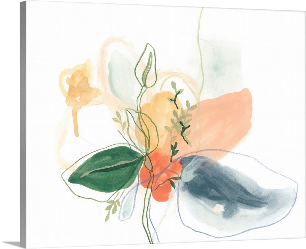 Abstracted Bouquet I