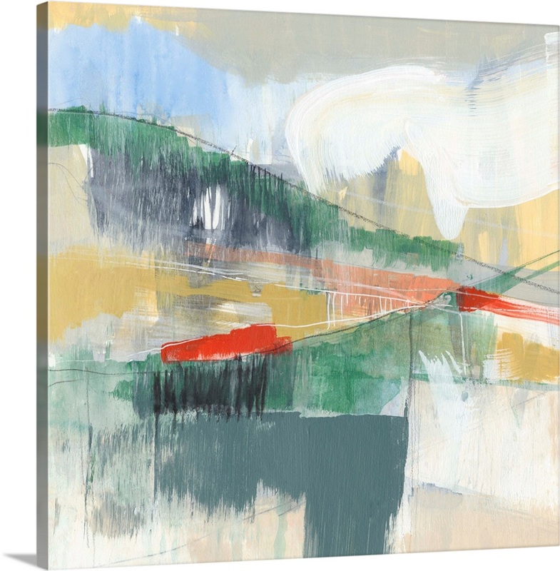 Abstracted Mountainscape I | Great Big Canvas
