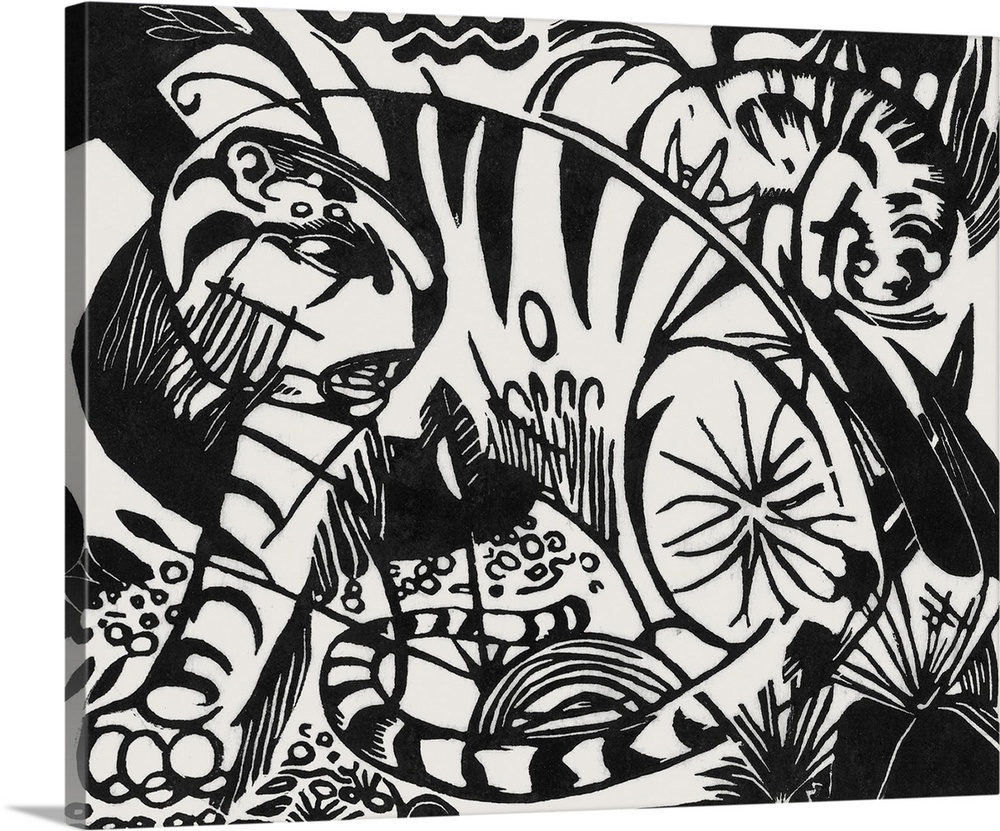 Animal Legend Woodcuts IV