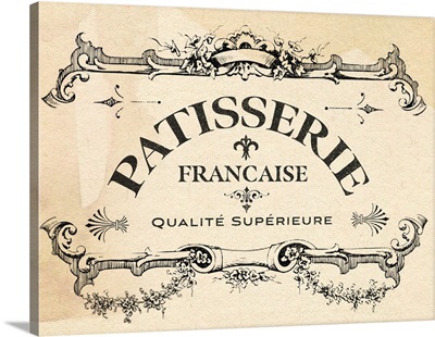 Antique French Label I