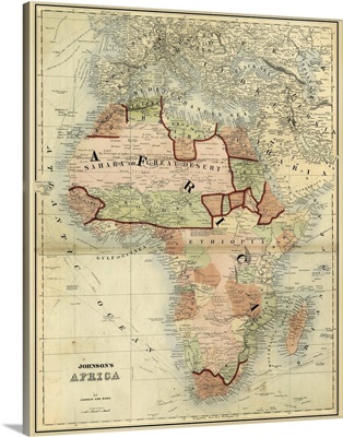 Antique Map of Africa