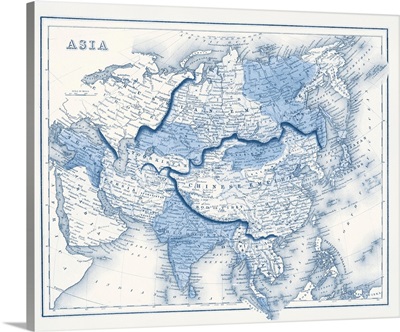 Asia in Shades of Blue