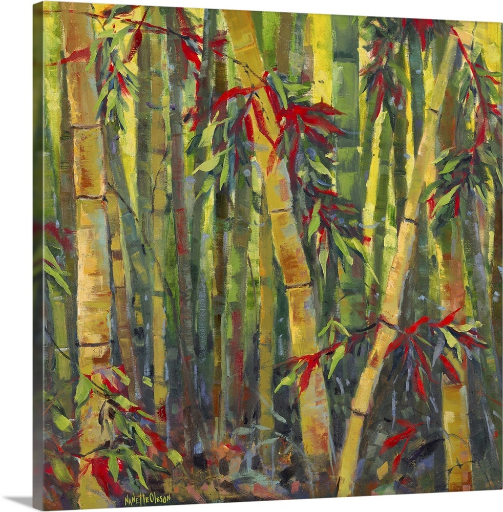 Bamboo Grove I Wall Art, Canvas Prints, Framed Prints