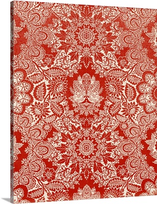 Baroque Tapestry in Red II