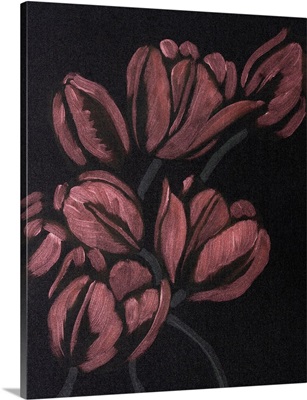 Blood Moon Tulips I