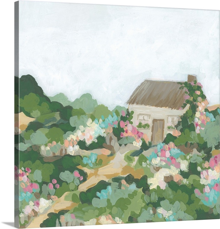 Blossom Cottage II | Great Big Canvas