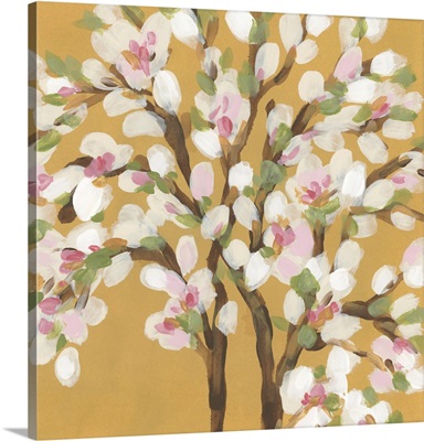 Blossoms On Ochre I