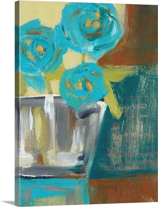 Blue Bud Vase I Wall Art, Canvas Prints, Framed Prints, Wall Peels ...