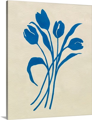 Blue Tulips II