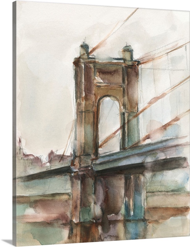 Bridge at Sunset I Wall Art, Canvas Prints, Framed Prints, Wall Peels