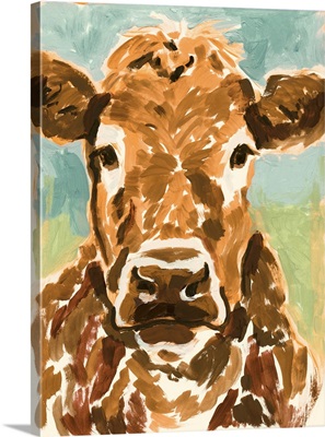 Brown Cow Portrait I