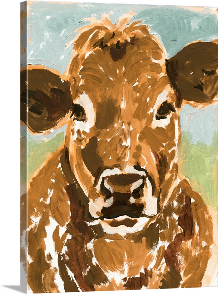Brown Cow Portrait II