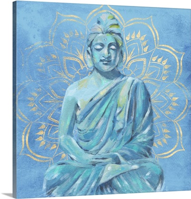 Buddha On Blue II
