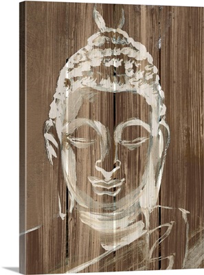 Buddha On Wood II