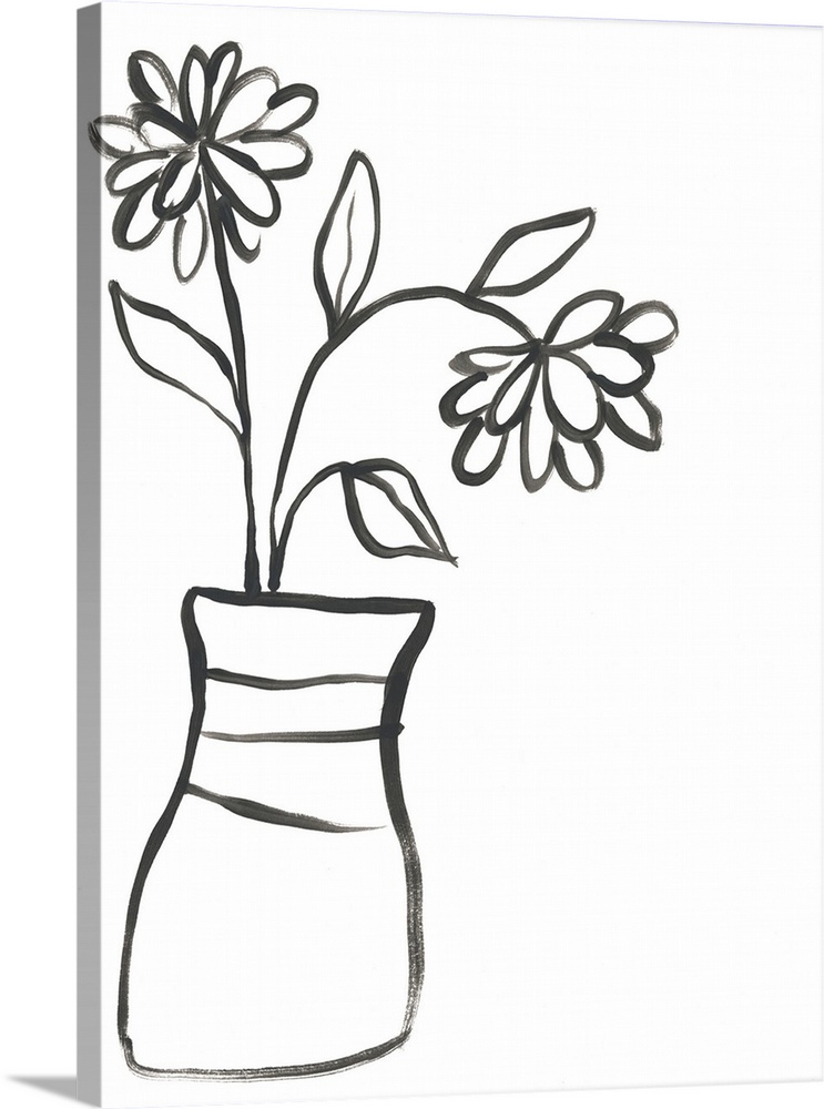 Budding Vase I