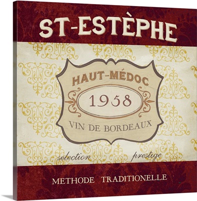 Burgundy Wine Labels III
