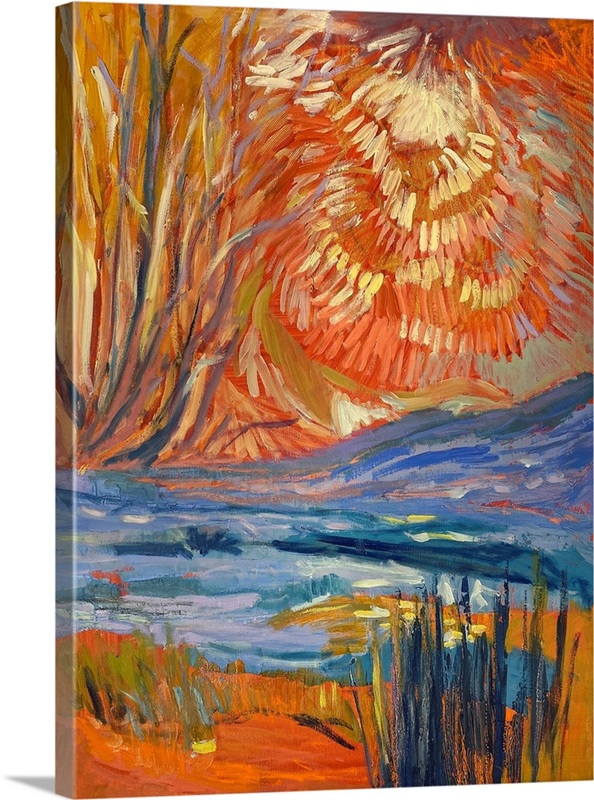 Cadmium Winter Solstice II | Great Big Canvas