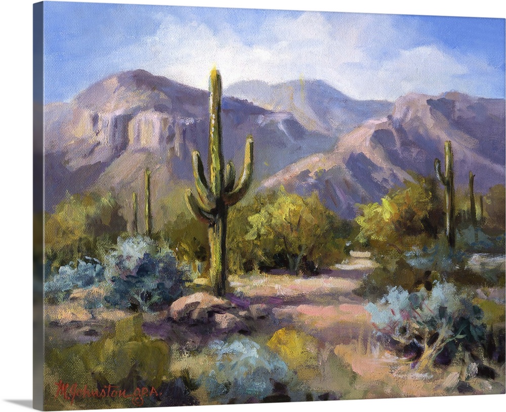 Contemporary landscape painting of the southwest.