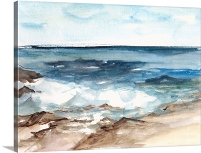Coastal Watercolor V