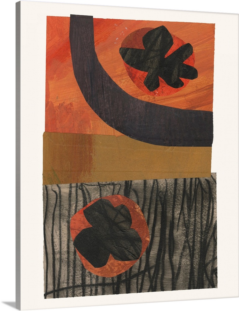 Collage Flower Field III