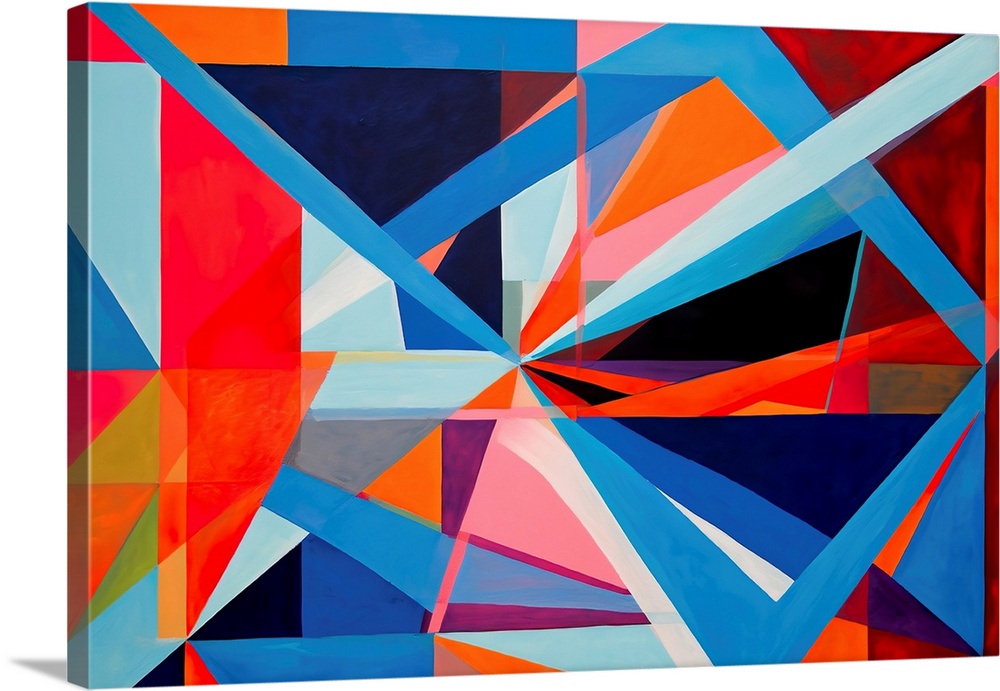 Colorful Geometric Abstraction X