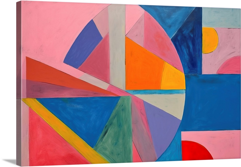 Colorful Geometric Abstraction XVIII