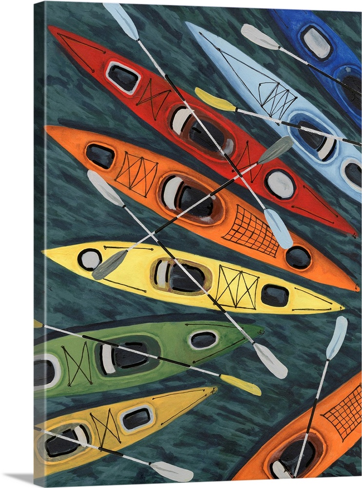 Colorful Kayaks II