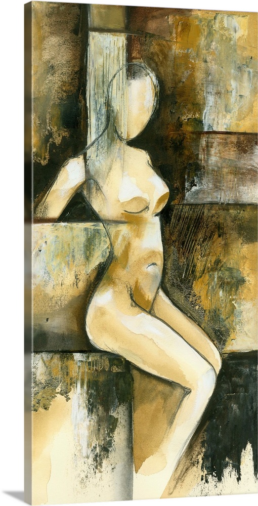 Contemporary Seated Nude I