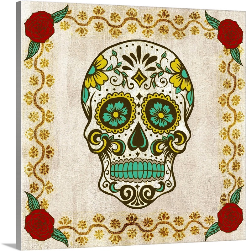 Day of the Dead IV Wall Art, Canvas Prints, Framed Prints, Wall Peels ...