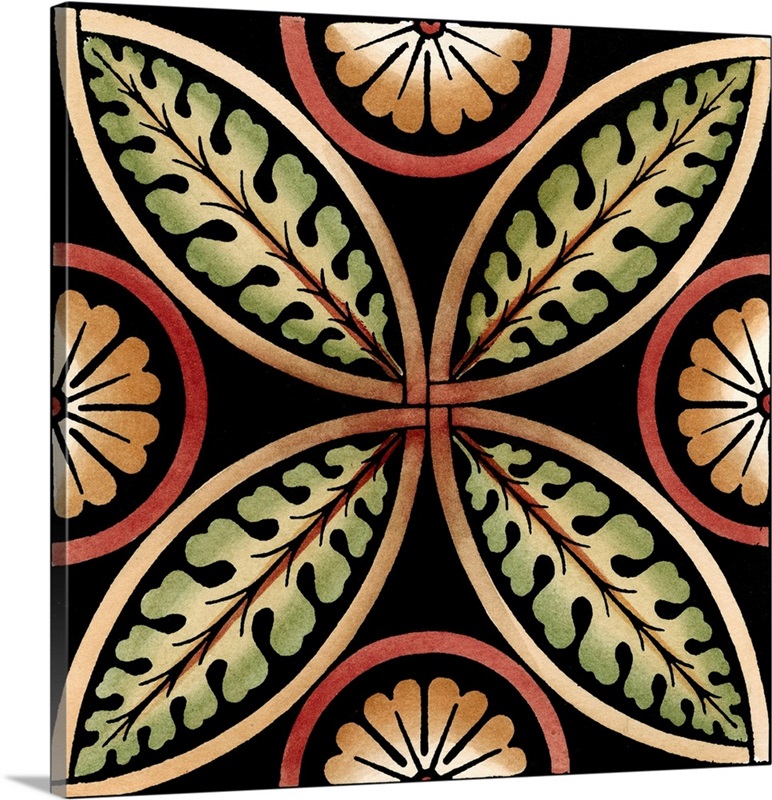 Decorative Tile IV Wall Art, Canvas Prints, Framed Prints, Wall Peels