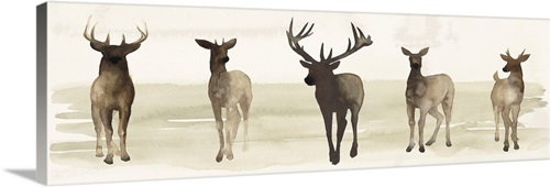 Deer Line II | Great Big Canvas