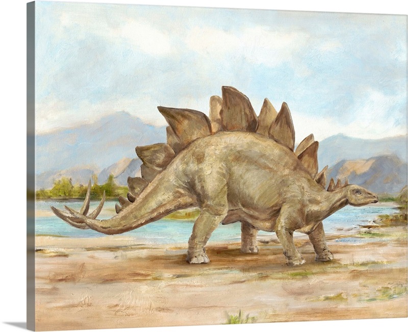 Dinosaur Illustration I | Great Big Canvas