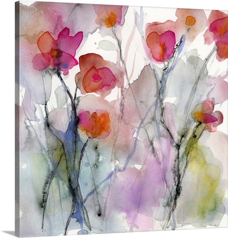 Dream Of Flowers II Wall Art, Canvas Prints, Framed Prints, Wall Peels